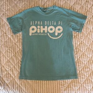 Turquoise Alpha Delta Pi PiHop Comfort Colors